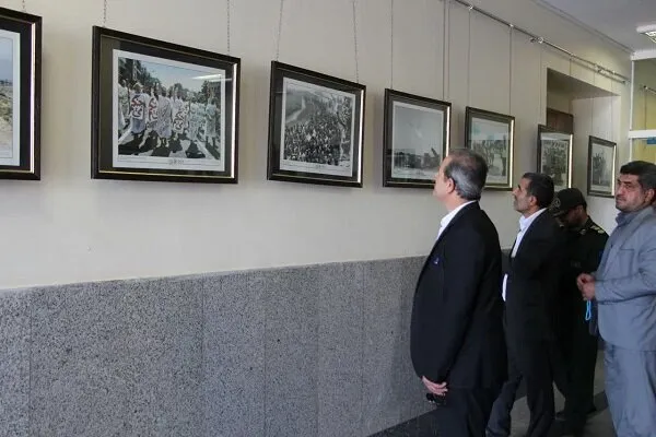 برپایی نمایشگاه عکس «جلوه‌های ایثار» در زرندیه