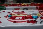 گلباران مزار مطهر شهدای اصفهان