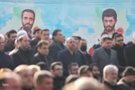 تشییع پیکر استاندار فقید آذربایجان شرقی‎