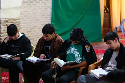 مراسم اعتکاف در مسجد جامع عتیق اصفهان