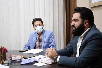 نشست خبری میرشریف رییس اتحادیه انجمن های اسلامی دانش آموزان استان یزد‎‎