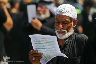 قرائت زیارت اربعین در بین الحرمین