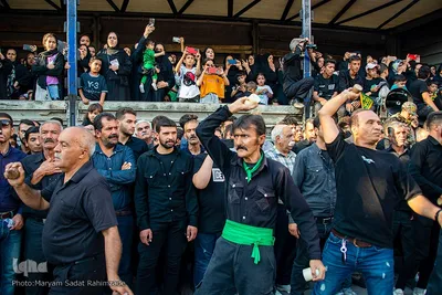 عزاداری سنتی چک چکو در استهبان