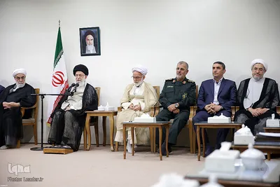 دیدار دست‌اندرکاران کنگره 6200 شهید استان مرکزی با مقام معظم رهبری