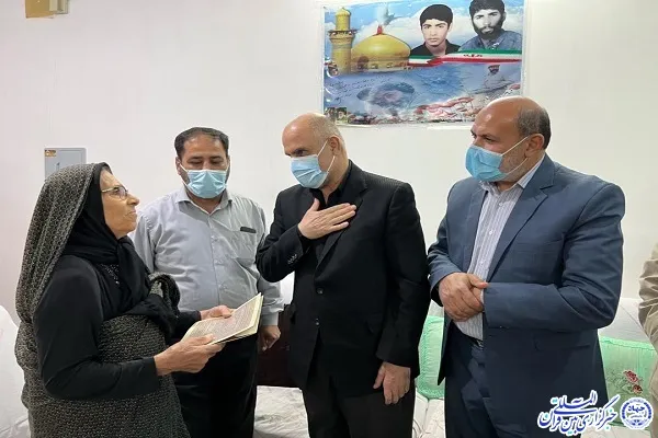 دیدارهای ماهیانه استاندار بوشهر با خانواده شهدا