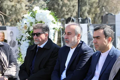 
مراسم خاکسپاری سفیر سابق فلسطین در بهشت زهرا

