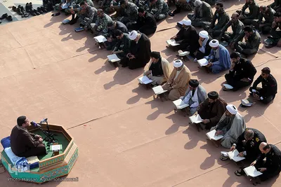 محفل انس با قرآن کاروان قرآنی انقلاب بر عرشه ناو ارتش