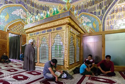 مراسم دعای پرفیض دعای عرفه آستان مقدس امام زاده طاهر
