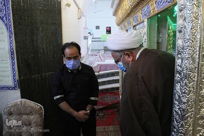 رونمایی از ضریح امامزاده سید احمد و سید محمود (امامزاده سید الصحرا) یزد‎