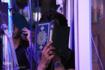 مراسم احیای شب بیست و سوم ماه رمضان در یزد