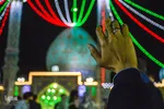 مراسم احیاء شب نیمه شعبان در مسجد مقدس جمکران‎