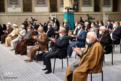 دیدار مداحان اهل‌بیت (ع) با رهبر انقلاب