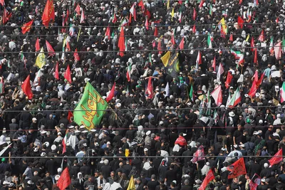 مراسم وداع با رهبر شهید انقلاب در مصلی امام خمینی (ره)
