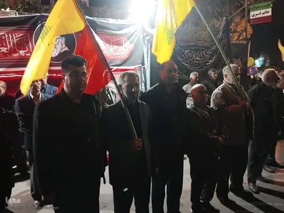 تجمع شبانه حمایت از مدافعان وطن و جشن مهر ماندگار ویژه ازدواج زوجین جانفدا در اهر