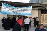 همدلی یک نانوایی در لنده با مردم