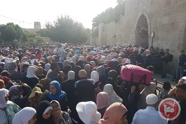 الاحتلال الاسرائيلي يغلق كافة أبواب المسجد الاقصى