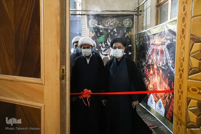 افتتاح نمایشگاه شمیم حسینی به مناسبت ایام محرم