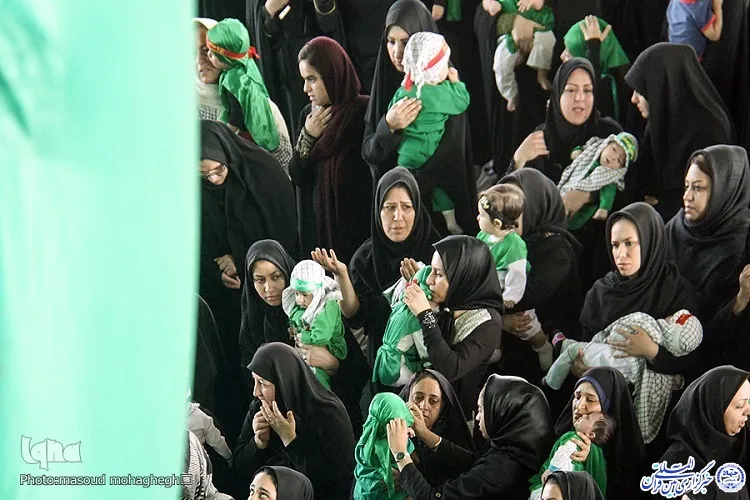 همایش  «شیرخوارگان حسینی» در سنندج برگزار شد