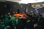 مراسم استقبال از پیکر مطهر شهید گمنام در دانشگاه تبریز