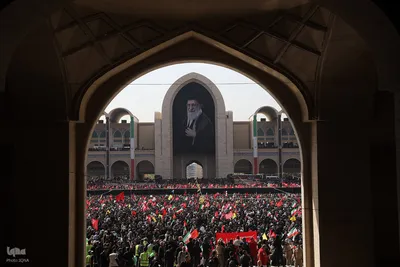 مراسم وداع با رهبر شهید انقلاب در مصلی امام خمینی (ره)
