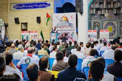 تجمع بزرگ مرهم برای غزه در آذربایجان غربی‎