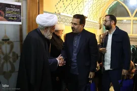 مراسم ترحیم حاج عبدالله طائب در قم