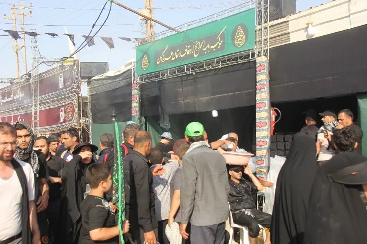 راه‌اندازی موکب اوقاف هرمزگان در سامرا
