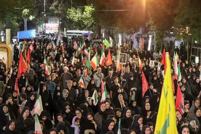 وداع ملایری‌ها با شهید علیرضا فتحی
