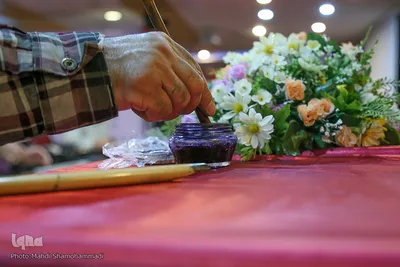 مسابقات قرآنی ویژه بازنشستگان،در رشته خطاطی