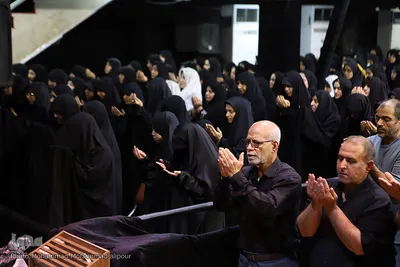 نماز جماعت ظهر عاشورا در اهواز عکاس محمد محمدعلی پور