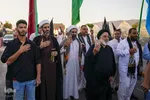 تشرف کاروان پیاده زیارتی حضرت شاهچراغ(ع) شهرستان فیروزآباد به حرم مطهر