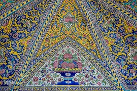 افراشته فیروزه‌ای؛ مسجد رکن الملک اصفهان‎‎