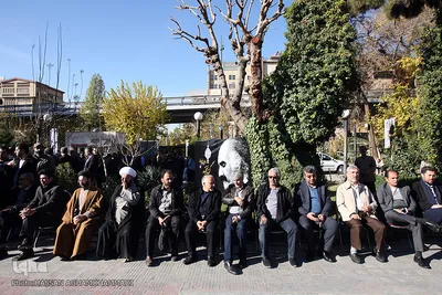 مراسم تشییع پیکر مرحوم ابوالفضل زرویی نصرآباد، شاعر و طنزپرداز