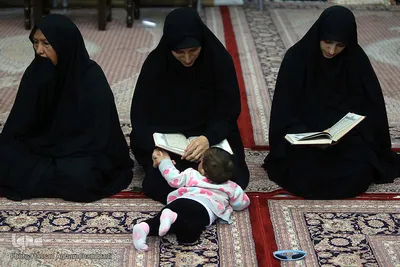 کاروان قرآنی انقلاب در حسینیه حضرت ابالفضل(ع) کوی هدایتی بندر لنگه