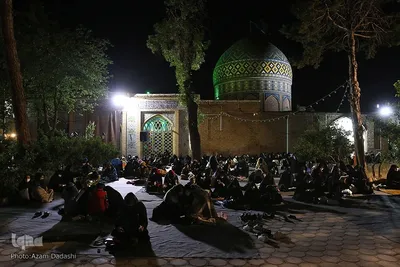 قرار بندگی؛ احیای شب ۲۱ رمضان در امامزاده آمنه خاتون (ع)قزوین