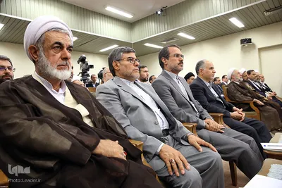 دیدار رئیس و مسئولان قوه قضائیه با رهبر انقلاب