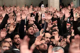 مراسم بزرگداشت سردار شهید حاج قاسم سلیمانی و شهدای جنایت تروریستی آمریکا در حسینیه امام خمینی (ره)