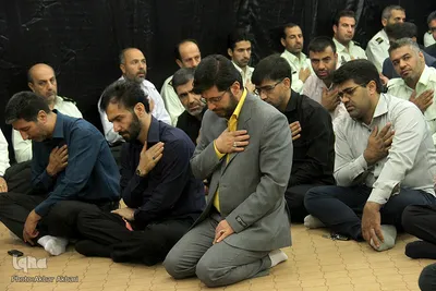 مراسم عزاداری شهادت حضرت امام محمد باقر(ع) در شهرکرد