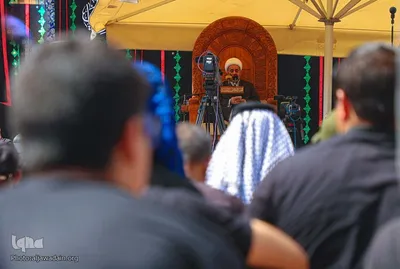 تشییع تابوت نمادین حوضه حکمت امام محمد جواد