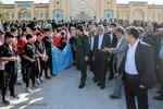 برگزاری مراسم میهمانی لاله‌ها و آئین غبارروبی و گلباران مزار مطهر شهدا‎