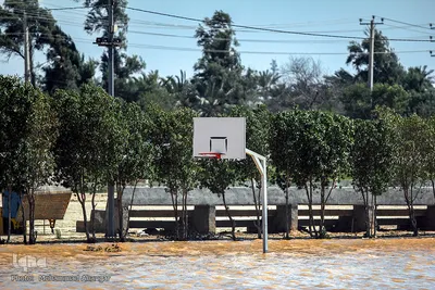 بالا آمدن سطح آب رودخانه کارون