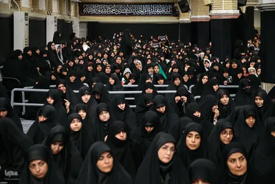 مراسم عزاداری شام غریبان در حسینیه امام خمینی(ره)