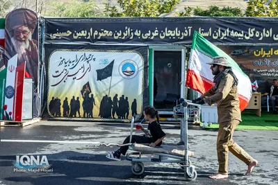 بازگشت زايران اربعین حسینی از مرز تمرچین