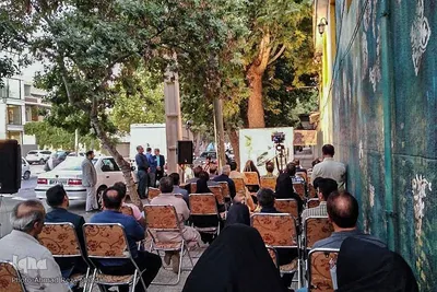 مراسم رونمایی از تابلوهای‌معابر مزین به نام و تصاویر شهدا در شیراز