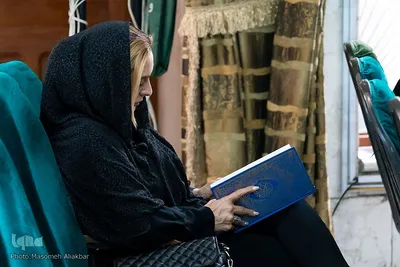 آیین جزء خوانی قرآن در مسجد حضرت رسول اکرم (ص) کرج