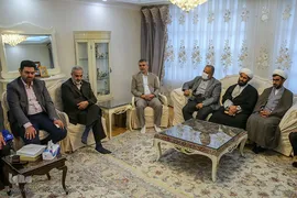 دیدار با خانواده شهید قرآنی فریدالدین معصومی