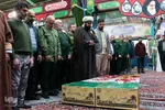 گلباران مزار مطهر شهدای اصفهان