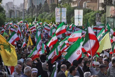خروش «جان‌فدایان ایران امام رضایی» در شیراز