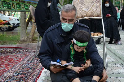 مراسم شب تاسوعا در دانشگاه تبریز‎‎