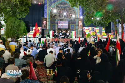 مراسم بزرگداشت چهلم خاکسپاری قائد شهید امت در اصفهان
